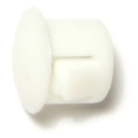 MIDWEST FASTENER 5/16" White Nylon Plastic Flush Head Hole Plugs 18 18PK 69443